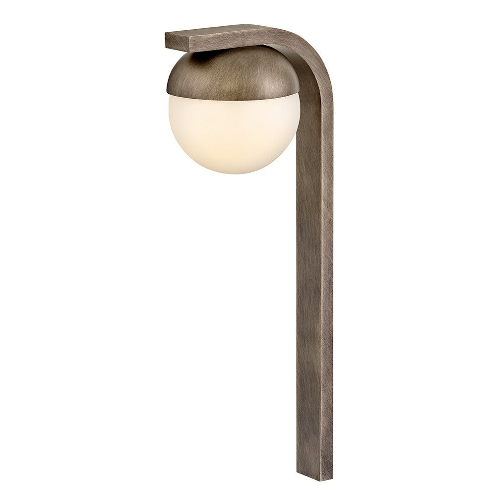 Realm LED Path Light in Burnished Bronze - available from The Lighting Shoppe, trusted by Canadian homeowners