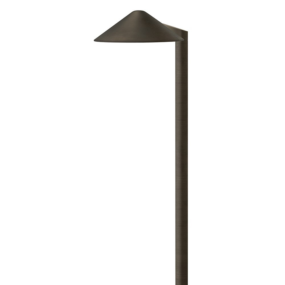 Hardy Island Path Light LED Path Light in Brass Satin Black - available from The Lighting Shoppe, trusted by Canadian homeowners