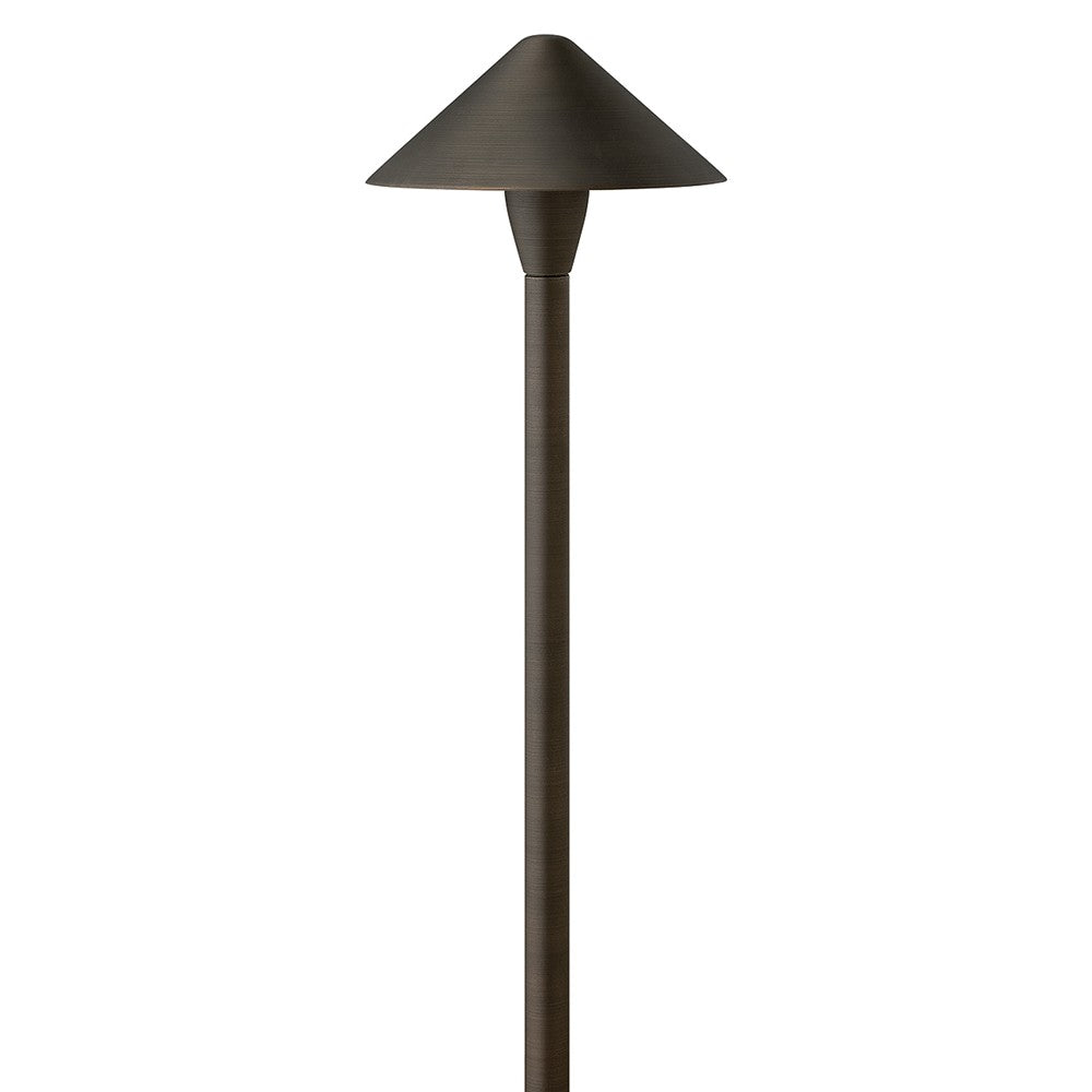 Hardy Island Path Light LED Path Light in Brass Satin Black - available from The Lighting Shoppe, trusted by Canadian homeowners