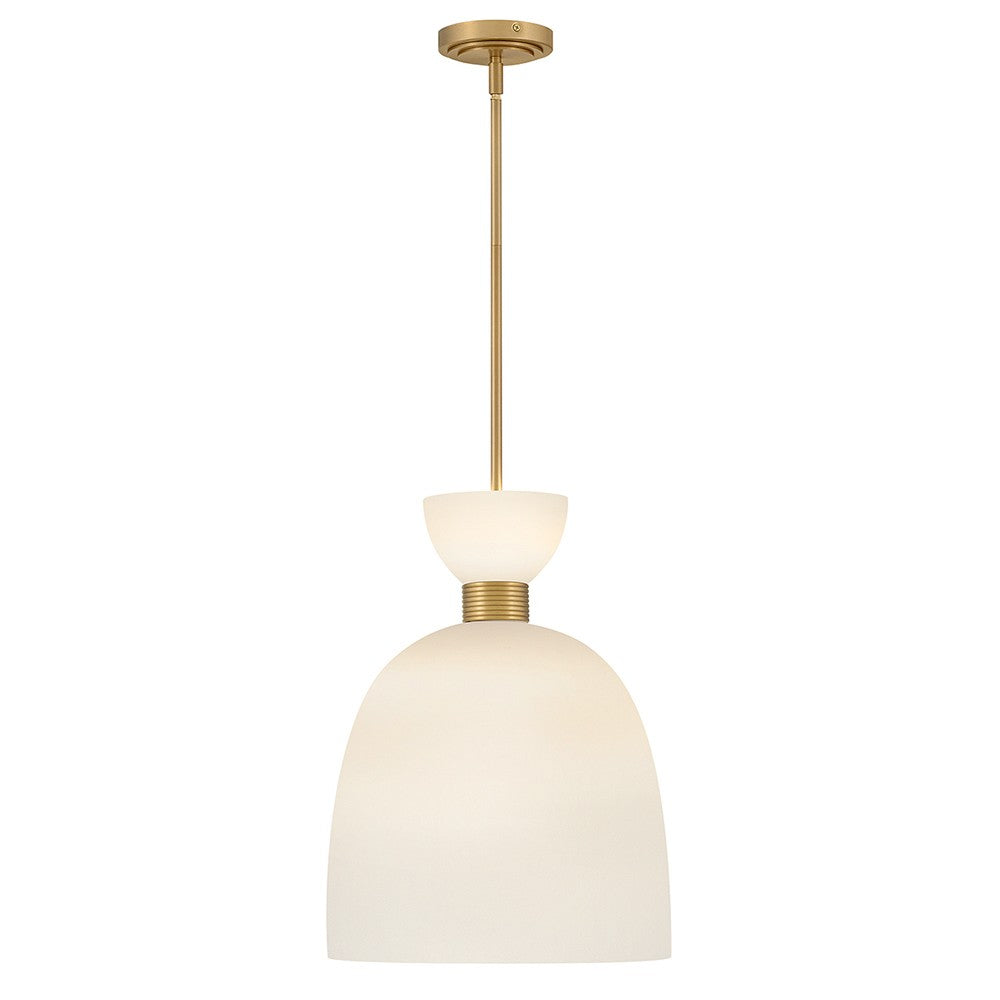 Tallulah LED Pendant in Lacquered Brass - available from The Lighting Shoppe, trusted by Canadian homeowners