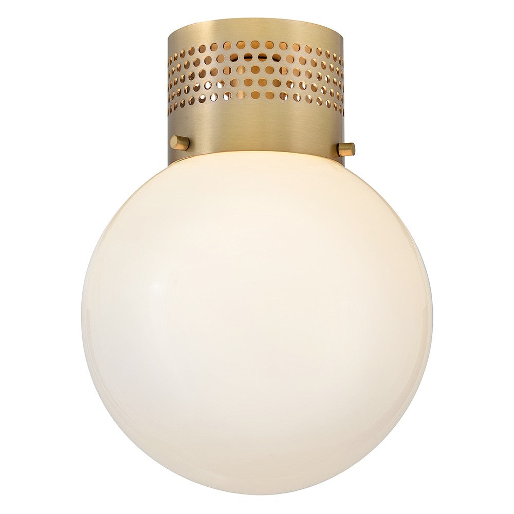 Lark Canada - 84221LCB - LED Flush Mount - Taj - Lacquered Brass
