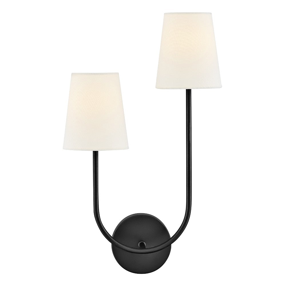 Lark Canada - 84260BK - LED Wall Sconce - Cora - Black