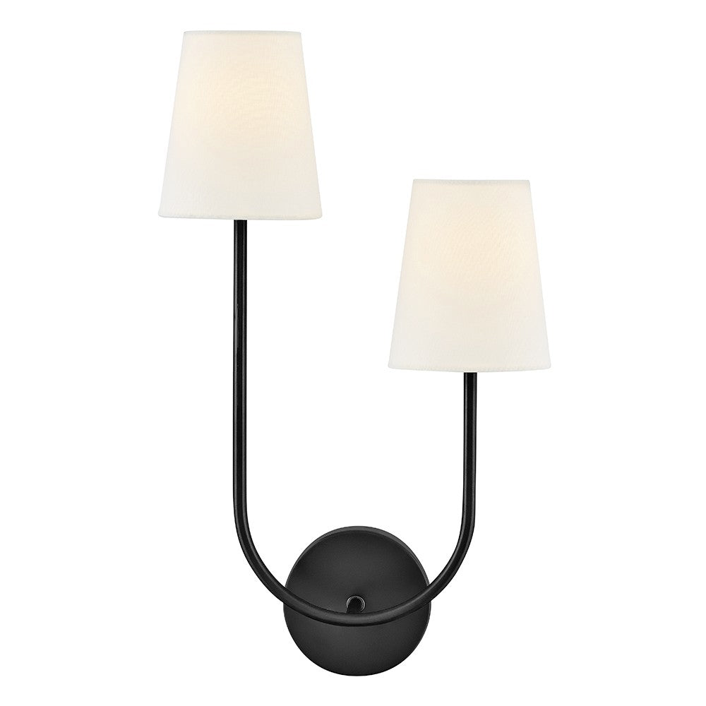 Lark Canada - 84262BK - LED Wall Sconce - Cora - Black