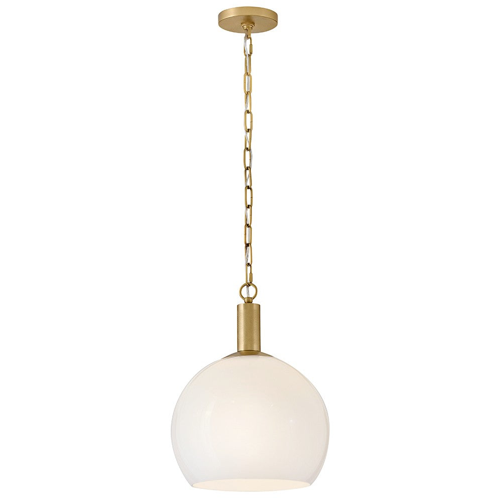 Lark Canada - 84287LCB - LED Pendant - Rivi - Lacquered Brass