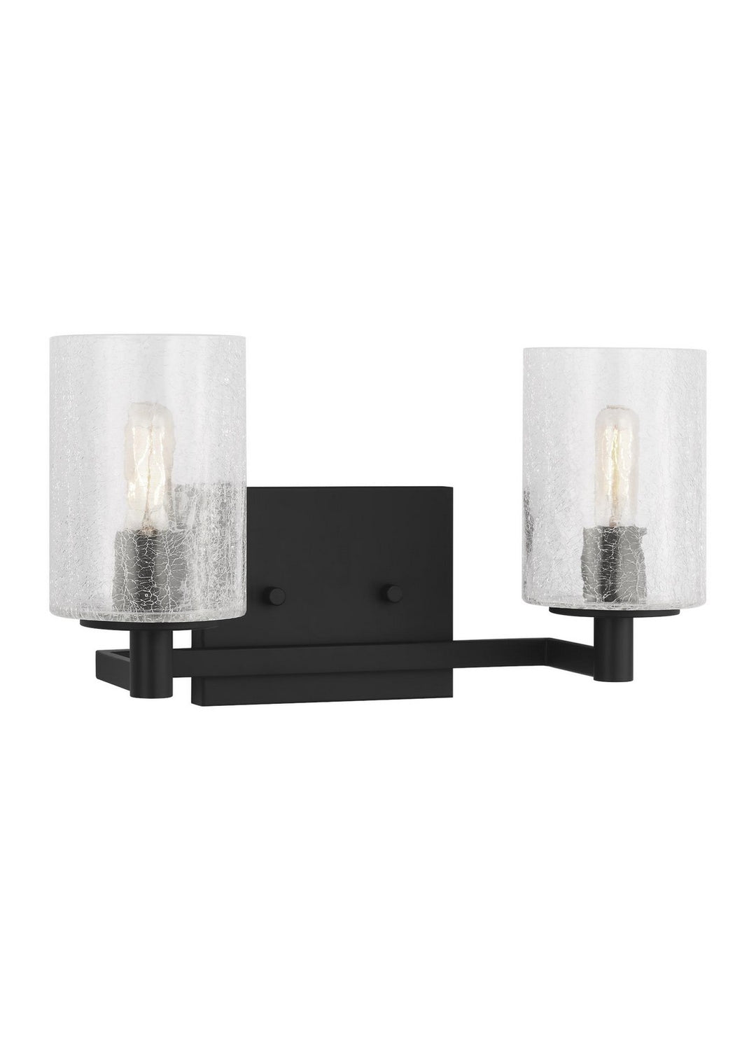 Parker Two Light Wall / Bath in Midnight Black - available from The Lighting Shoppe, trusted by Canadian homeowners