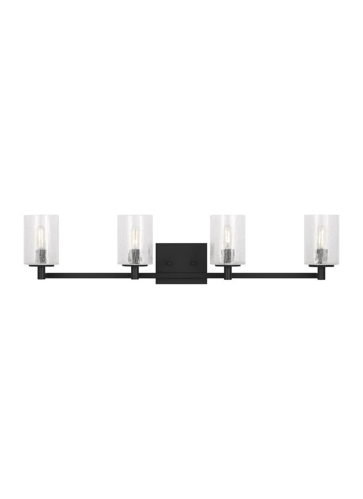 Parker Four Light Wall / Bath in Midnight Black - available from The Lighting Shoppe, trusted by Canadian homeowners