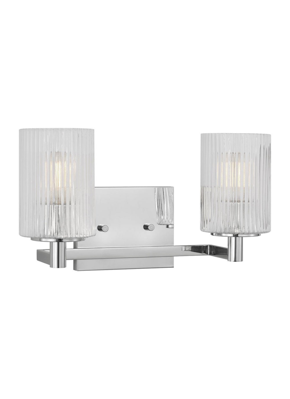 Lando Two Light Wall / Bath in Chrome - available from The Lighting Shoppe, trusted by Canadian homeowners
