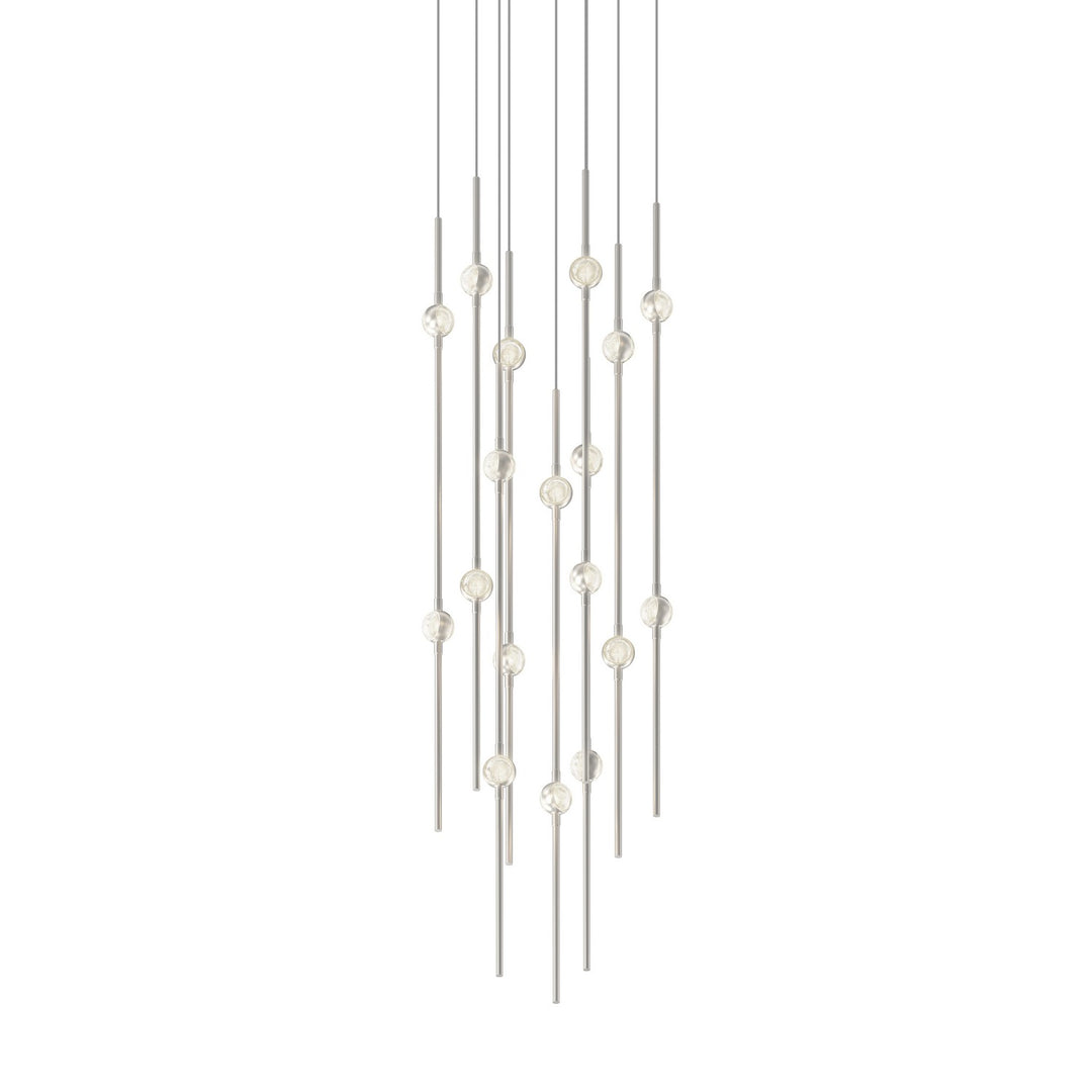 Constellation LED Pendant in Satin Nickel - available from The Lighting Shoppe, trusted by Canadian homeowners