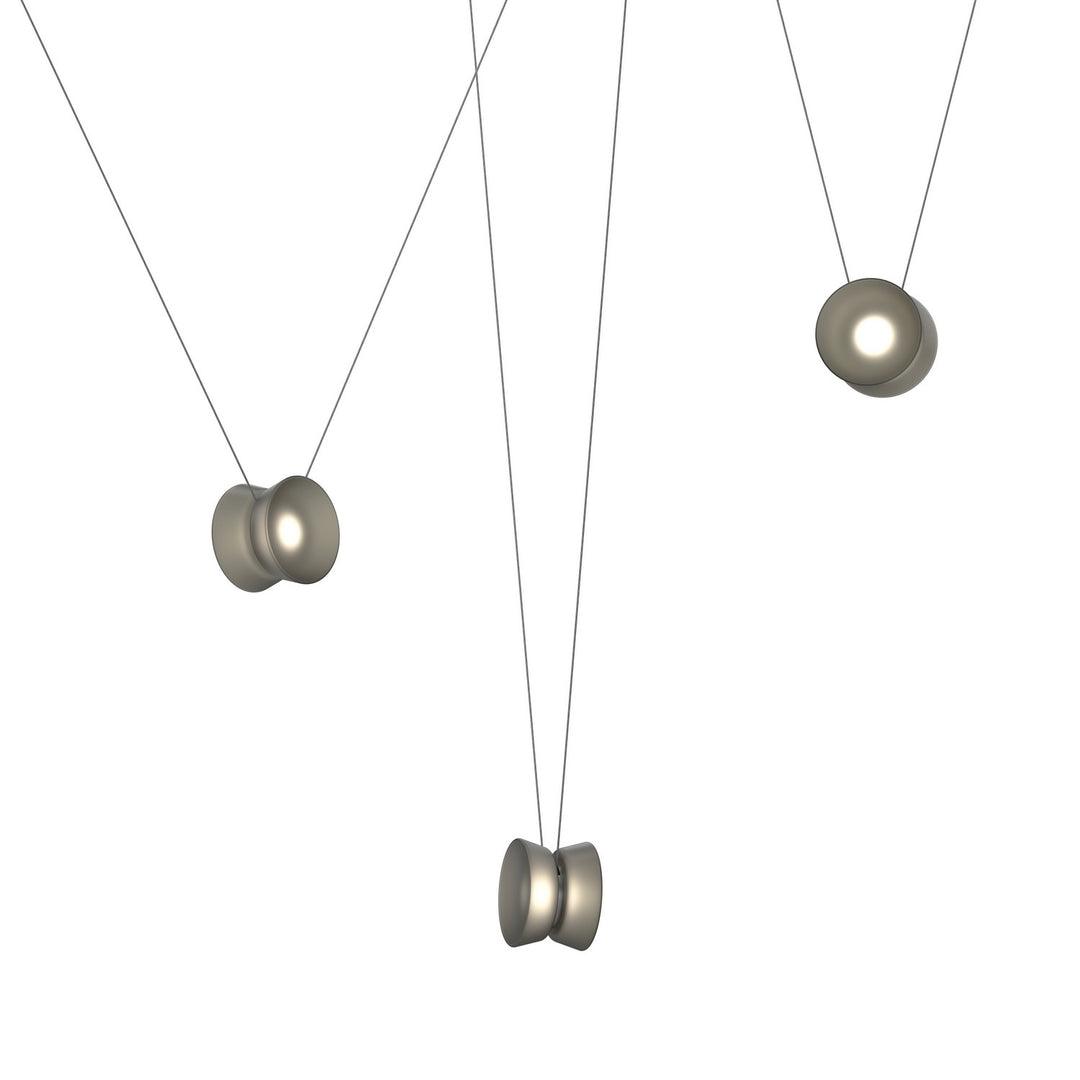 Sonneman - 3471.77K-S3 - LED Luminaire Configuration - Yo - Natural Anodized w/ Smoke Shade