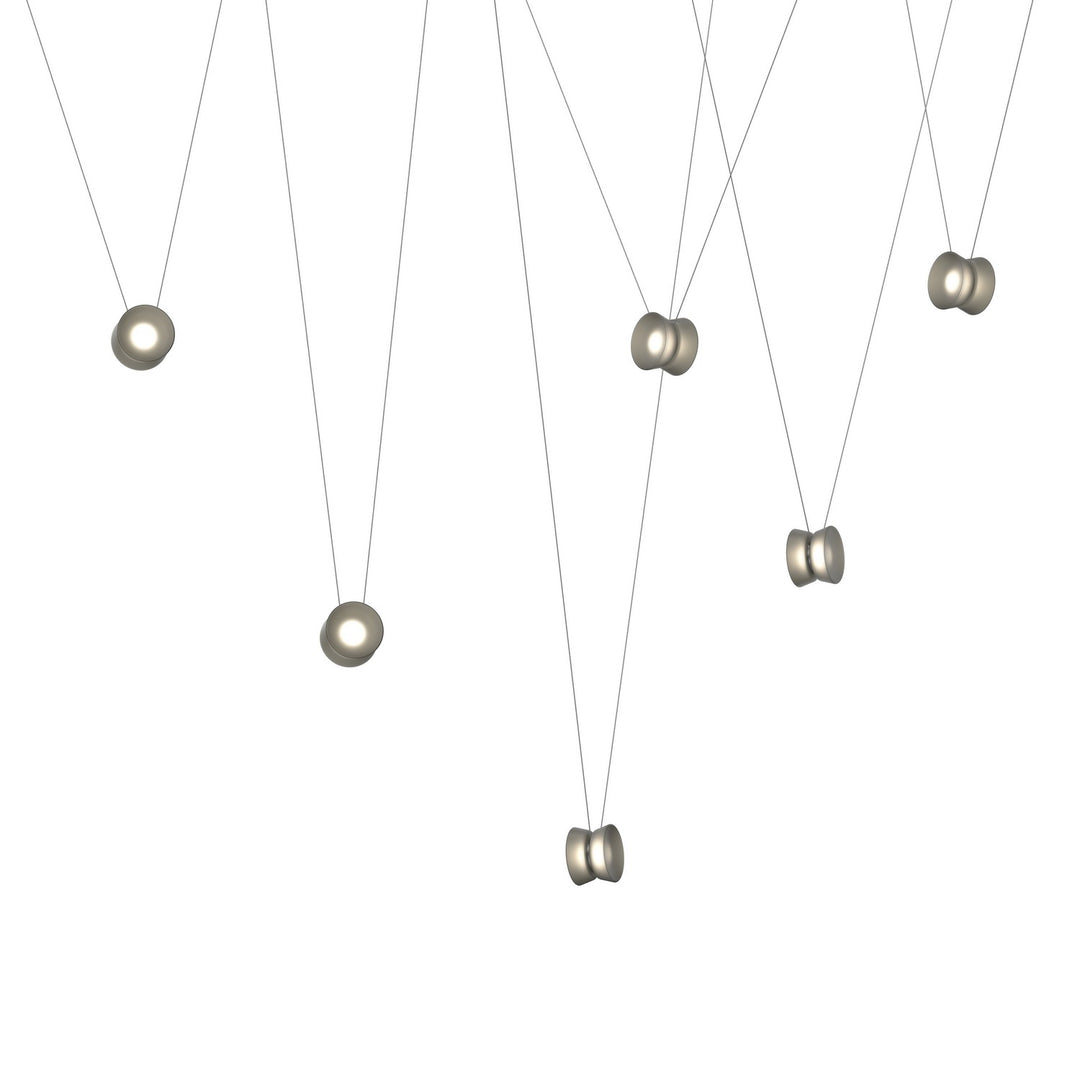 Sonneman - 3471.77K-S6 - LED Luminaire Configuration - Yo - Natural Anodized w/ Smoke Shade