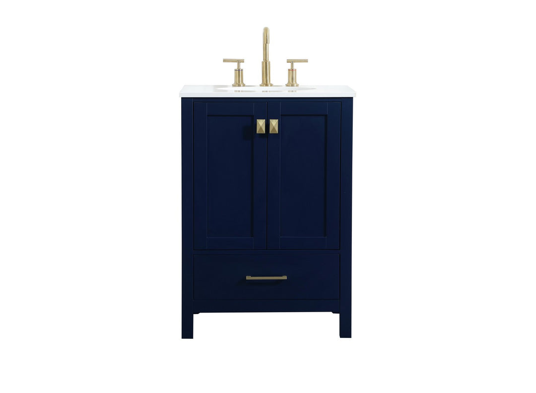 Elegant Lighting - VF18824BL - Vanity Sink Set - Irene - blue