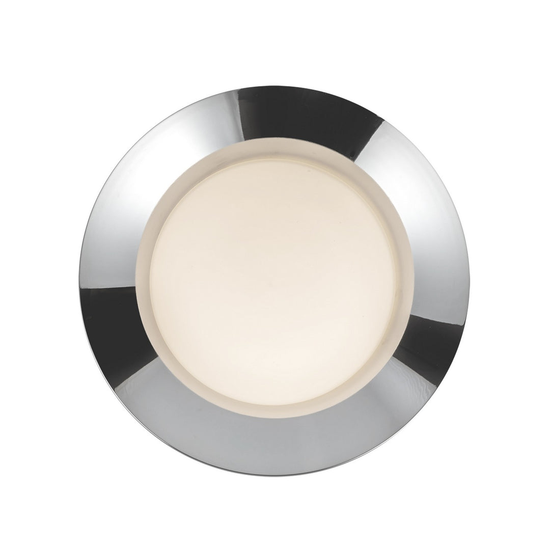 Cleo LED Wall Sconce in Chrome/Opal Glass - available from The Lighting Shoppe, trusted by Canadian homeowners