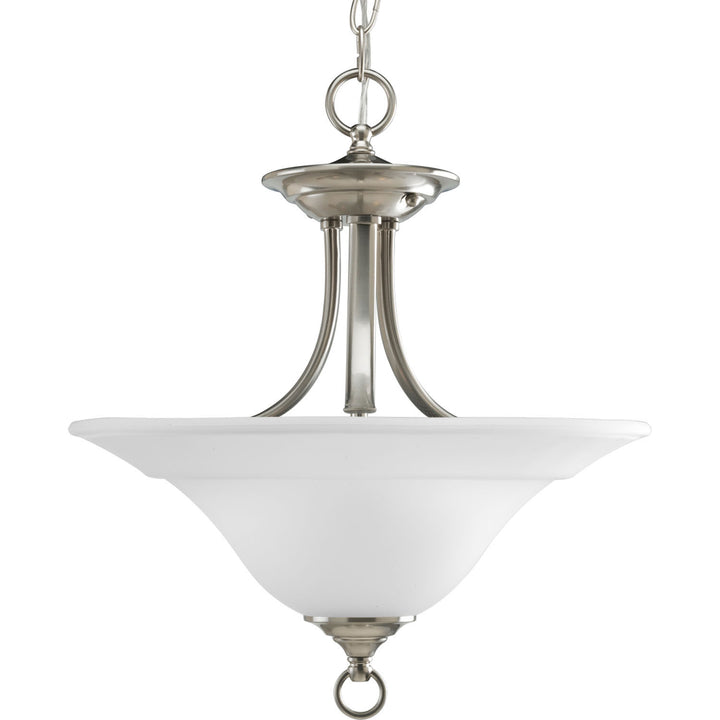 Progress Canada - P3473-09 - Two Light Semi-Flush Mount - Trinity - Brushed Nickel