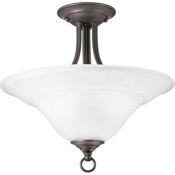 Progress Canada - P3473-20 - Two Light Semi-Flush Mount - Trinity - Antique Bronze