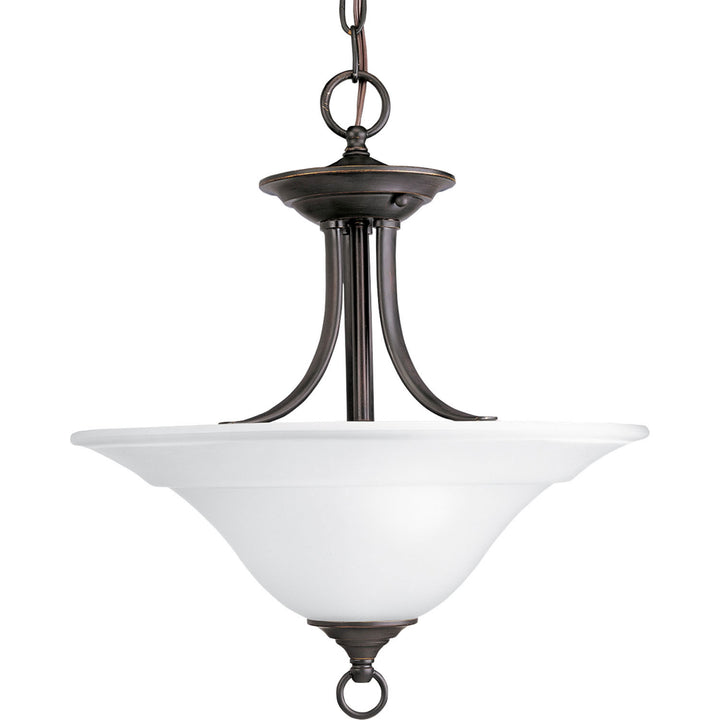Progress Canada - P3473-20 - Two Light Semi-Flush Mount - Trinity - Antique Bronze