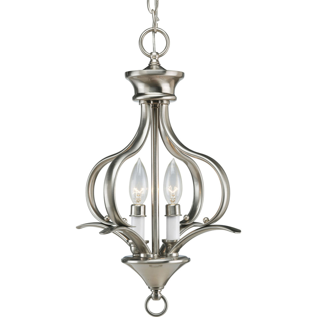 Progress Canada - P3806-09 - Two Light Foyer Pendant - Trinity - Brushed Nickel