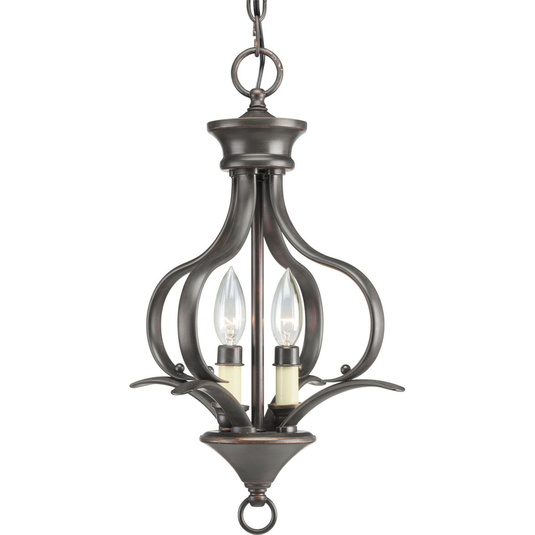Progress Canada - P3806-20 - Two Light Foyer Pendant - Trinity - Antique Bronze