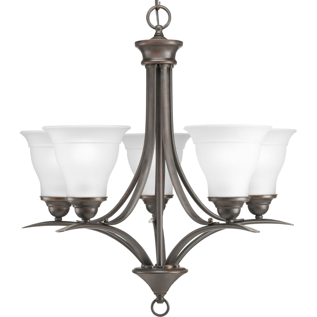 Progress Canada - P4328-20 - Five Light Chandelier - Trinity - Antique Bronze