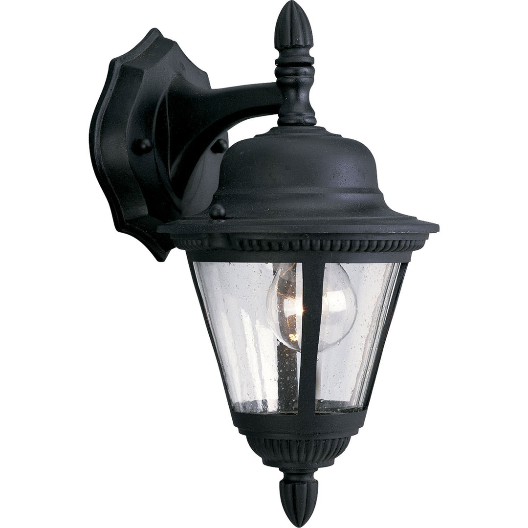 Westport One Light Wall Lantern in Textured Black - available from The Lighting Shoppe, trusted by Canadian homeowners