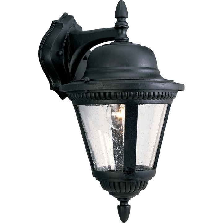 Westport One Light Wall Lantern in Textured Black - available from The Lighting Shoppe, trusted by Canadian homeowners