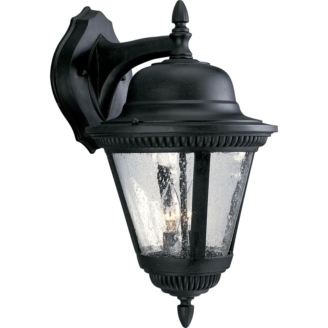 Westport Two Light Wall Lantern in Textured Black - available from The Lighting Shoppe, trusted by Canadian homeowners