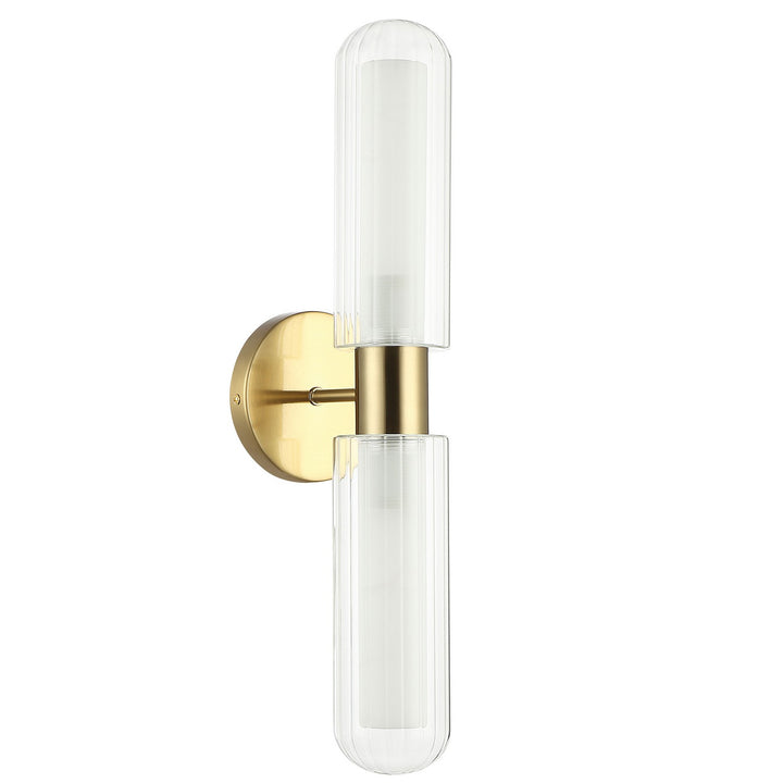 Dainolite Canada - BBA-192W-AGB - Two Light Wall Sconce - Balbina - Aged Brass