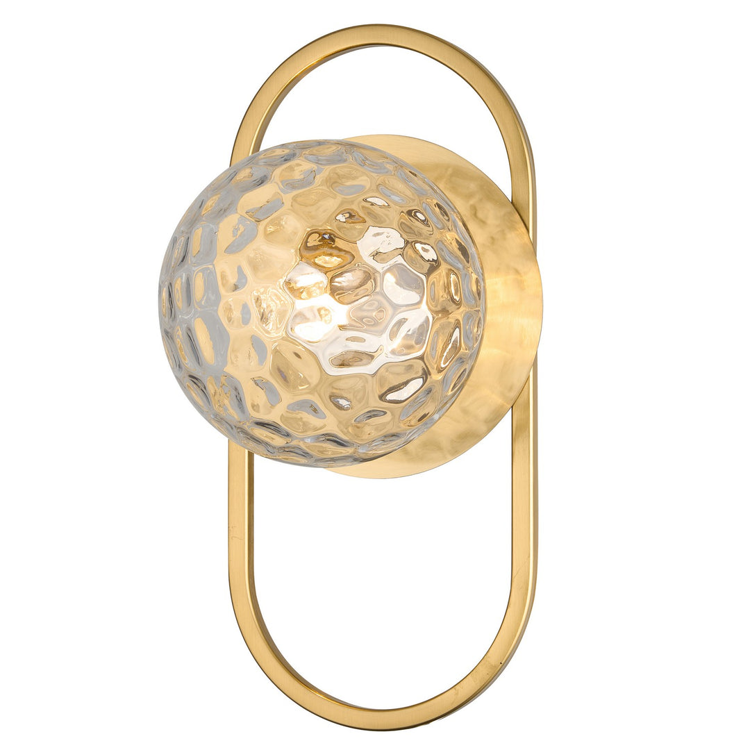 Burlat One Light Wall Sconce in White - available from The Lighting Shoppe, trusted by Canadian homeowners