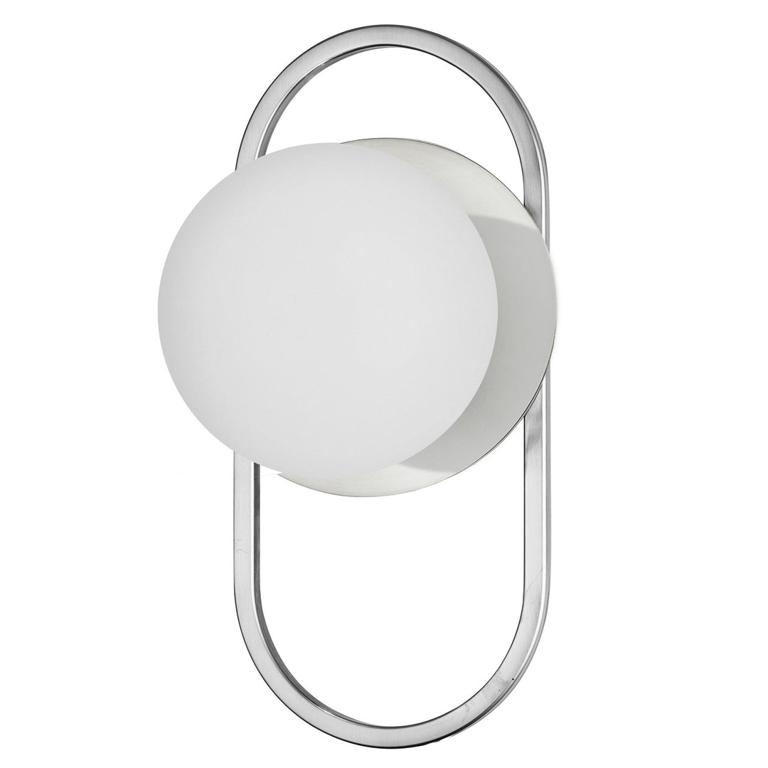 Burlat One Light Wall Sconce in White - available from The Lighting Shoppe, trusted by Canadian homeowners