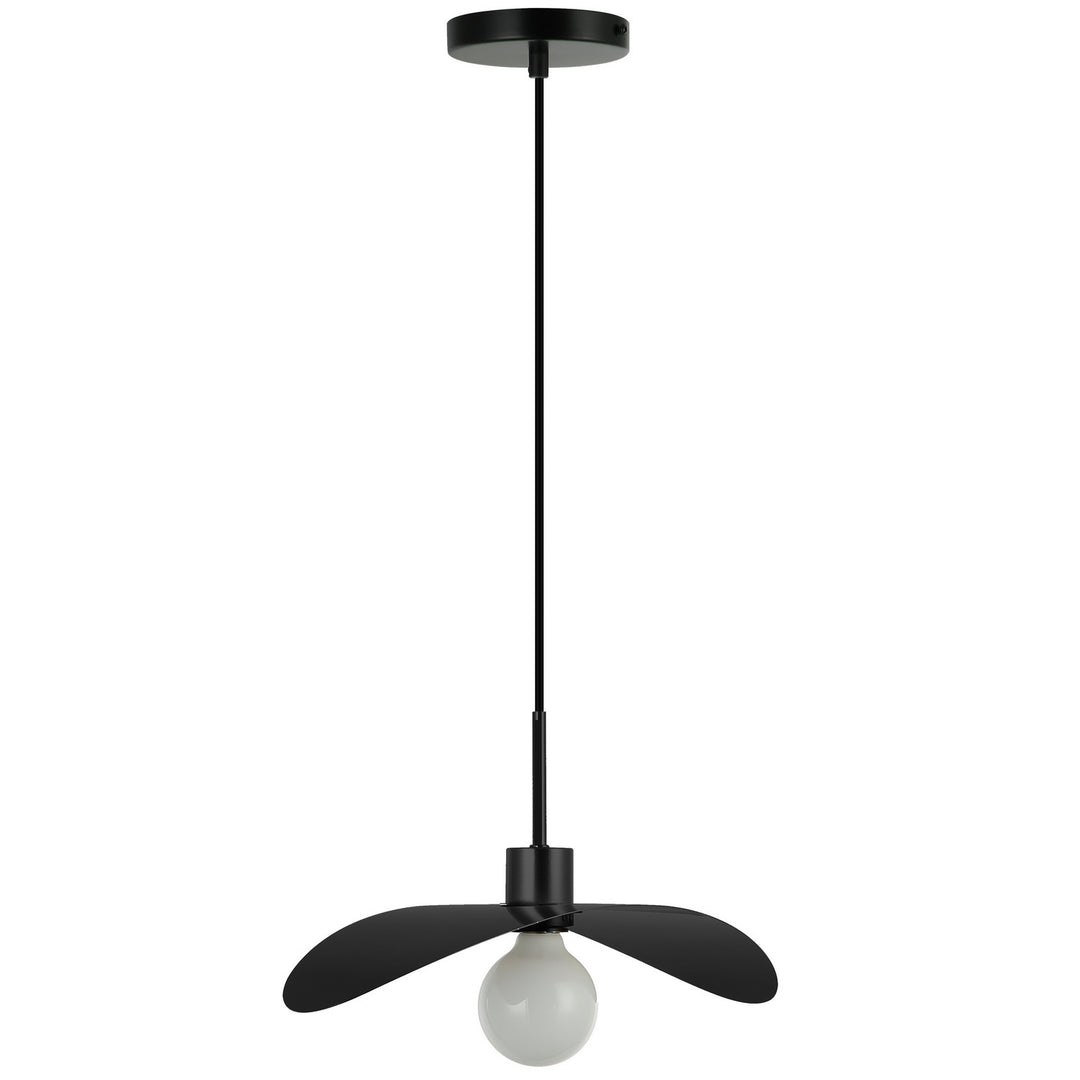 Christobel One Light Pendant in Matte Black - available from The Lighting Shoppe, trusted by Canadian homeowners