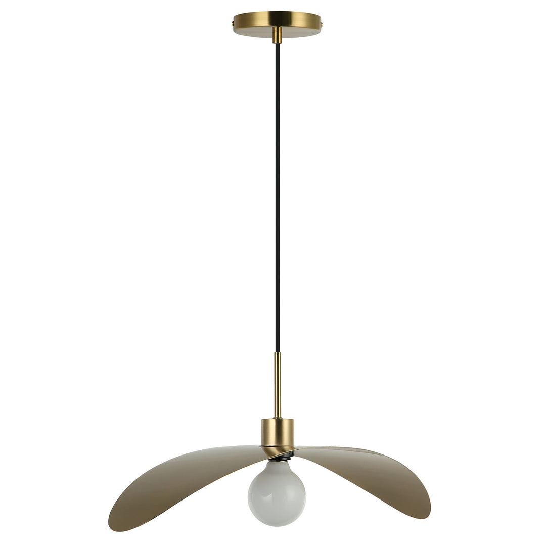 Christobel One Light Pendant in Aged Brass - available from The Lighting Shoppe, trusted by Canadian homeowners