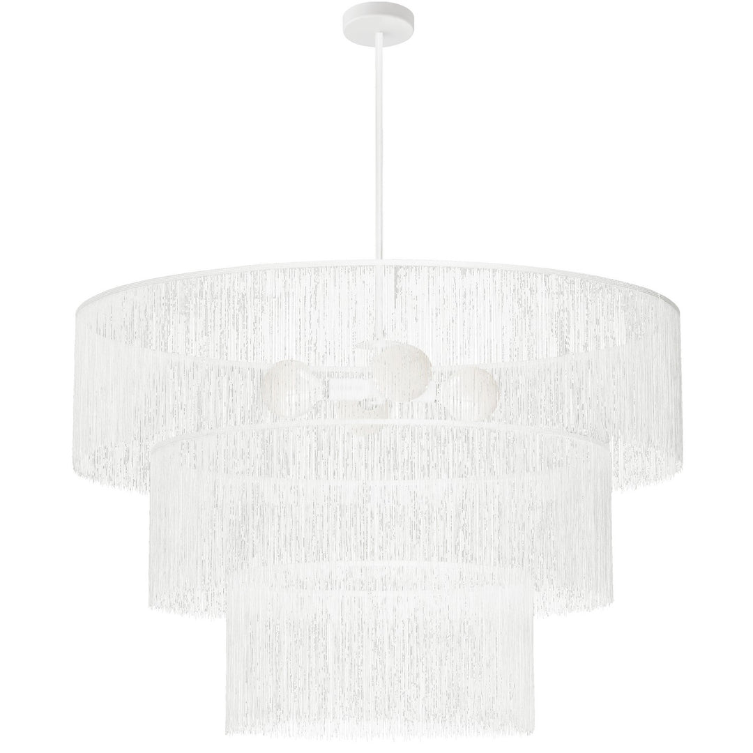 Cadelaria Four Light Chandelier in White - available from The Lighting Shoppe, trusted by Canadian homeowners