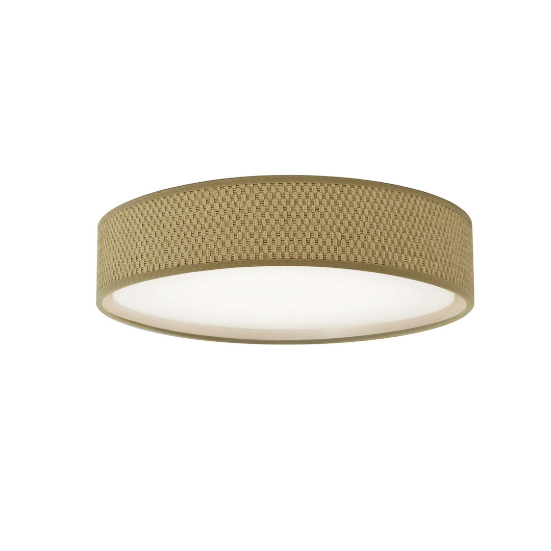 Corinne LED Flush Mount in Natural - available from The Lighting Shoppe, trusted by Canadian homeowners