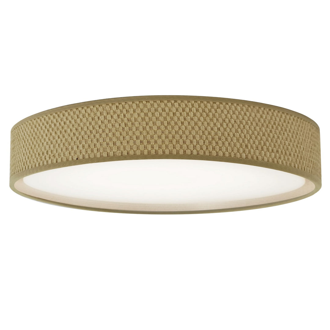 Corinne LED Flush Mount in Natural - available from The Lighting Shoppe, trusted by Canadian homeowners