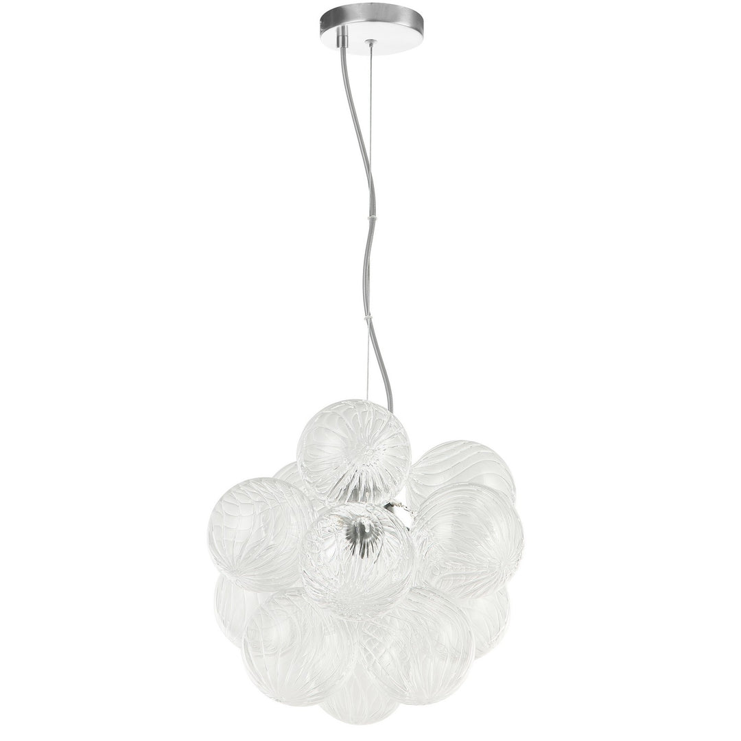 Charlize Three Light Pendant in Clear - available from The Lighting Shoppe, trusted by Canadian homeowners