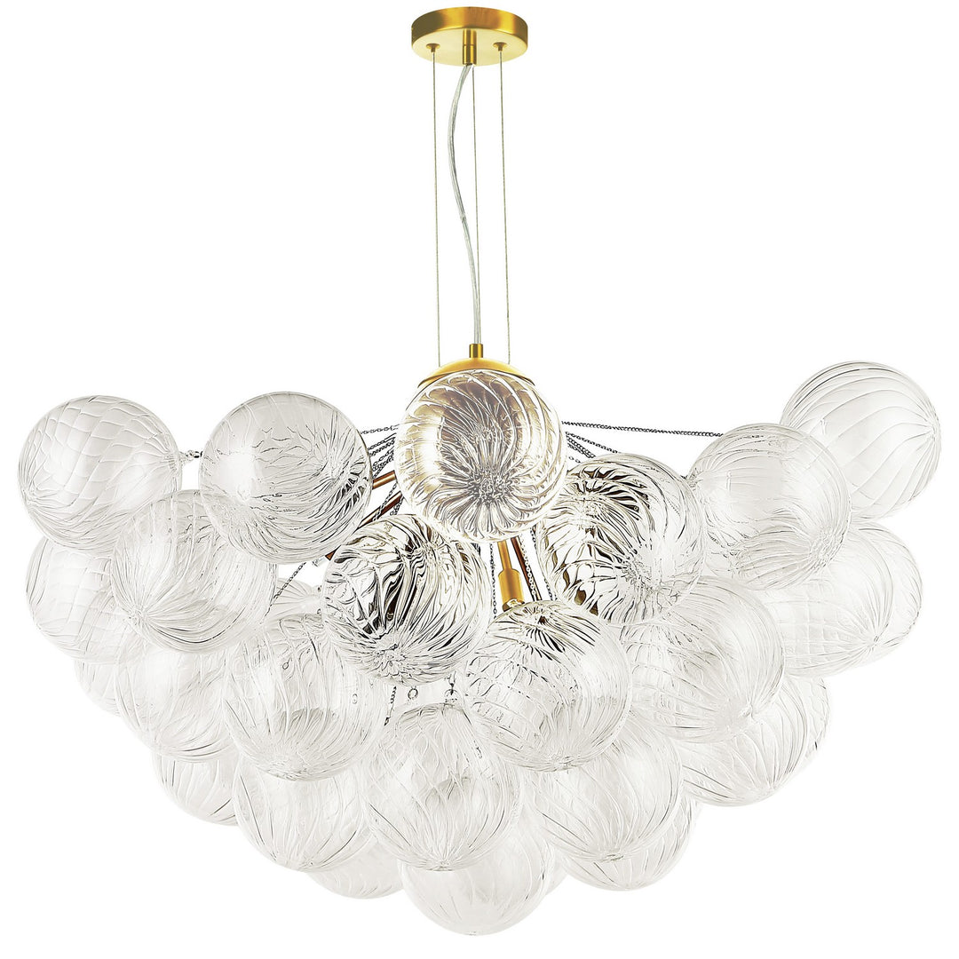 Charlize 12 Light Chandelier in Clear - available from The Lighting Shoppe, trusted by Canadian homeowners
