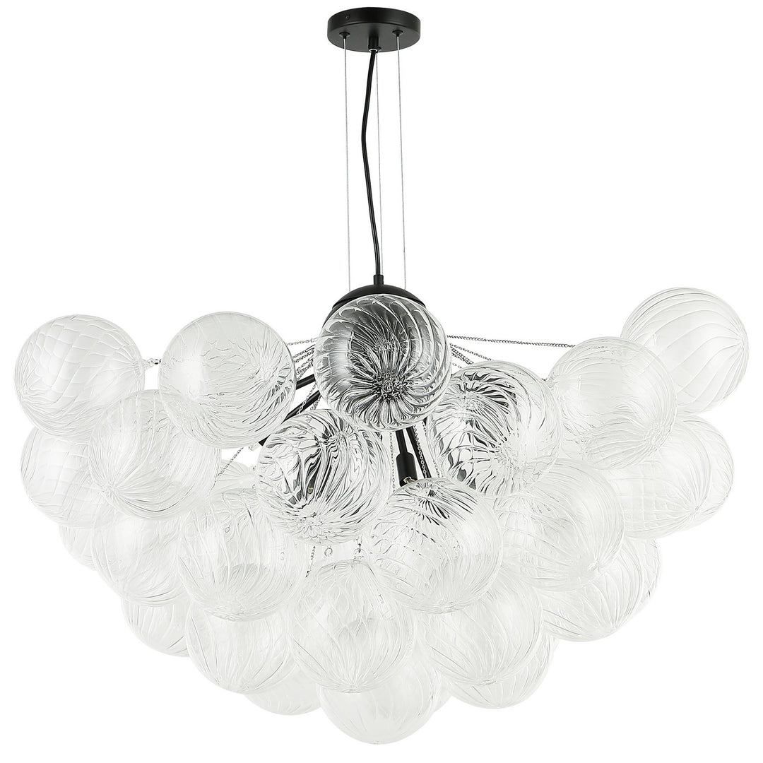 Charlize 12 Light Chandelier in Clear - available from The Lighting Shoppe, trusted by Canadian homeowners