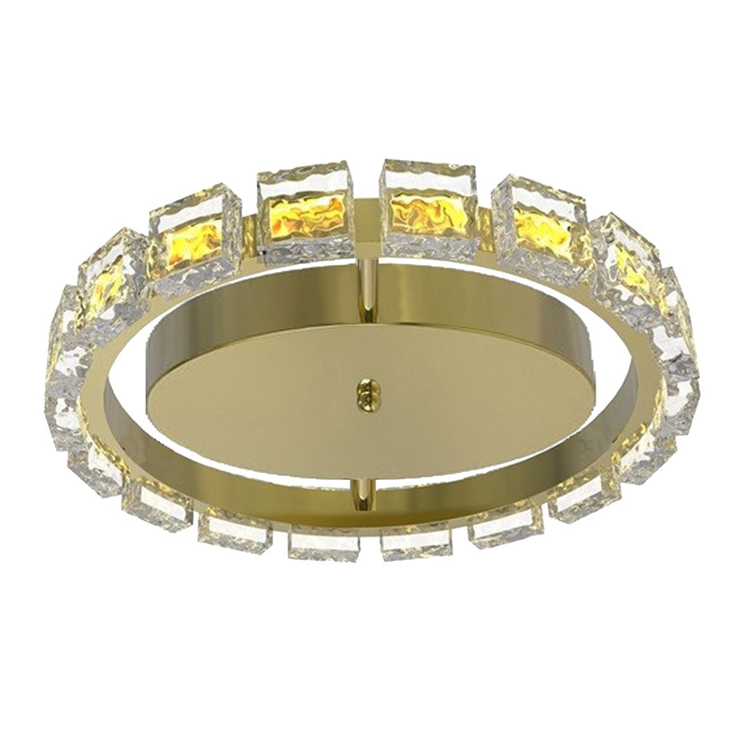 Camila LED Flush Mount in Clear - available from The Lighting Shoppe, trusted by Canadian homeowners