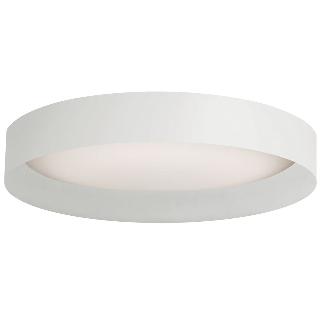 Carmen LED Flush Mount in Matte White - available from The Lighting Shoppe, trusted by Canadian homeowners