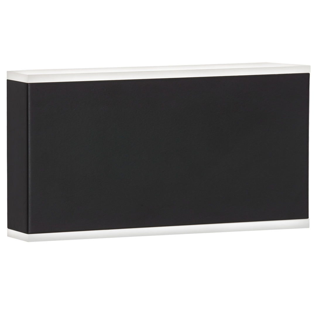 Emery LED Outdoor Wall Sconce in Matte Black - available from The Lighting Shoppe, trusted by Canadian homeowners