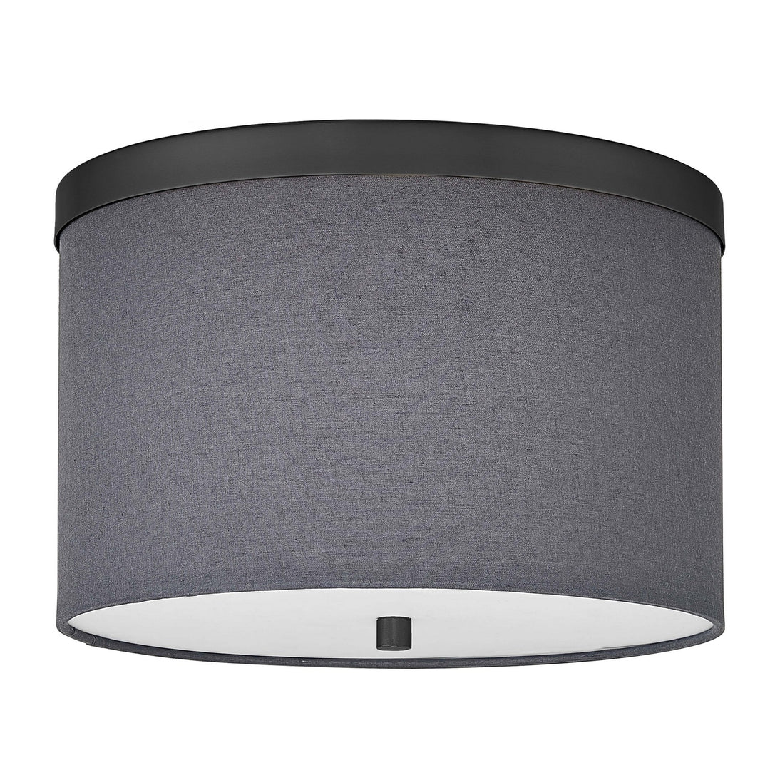 Frederica Two Light Flush Mount in Grey - available from The Lighting Shoppe, trusted by Canadian homeowners