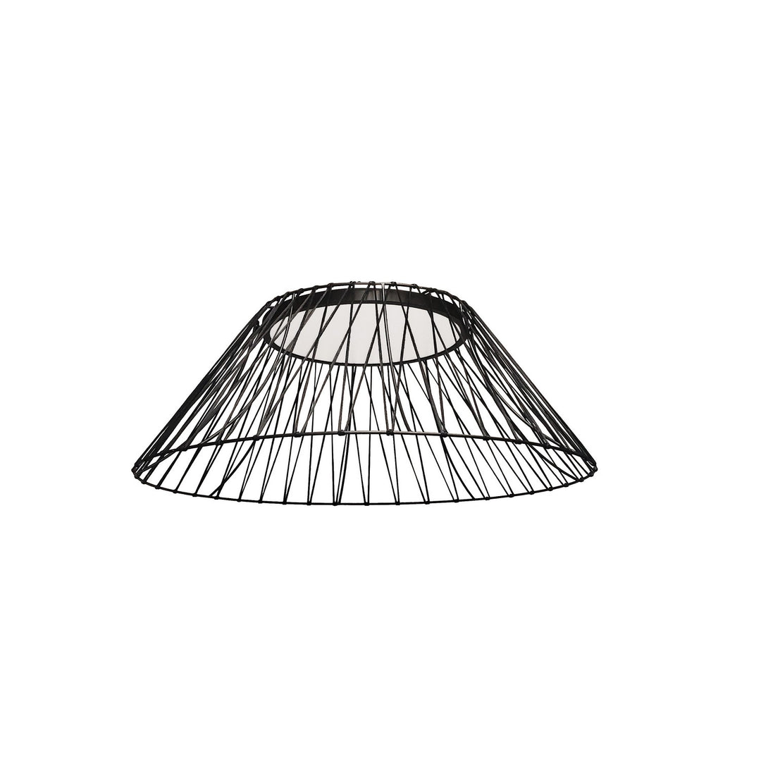 Georgette LED Flush Mount in Black - available from The Lighting Shoppe, trusted by Canadian homeowners