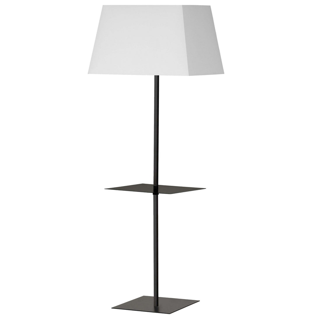 Gretchen One Light Floor Lamp in Matte Black - available from The Lighting Shoppe, trusted by Canadian homeowners