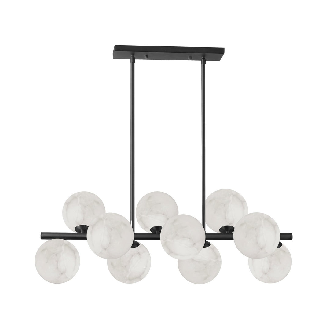 Giovanna Ten Light Pendant in Alabaster - available from The Lighting Shoppe, trusted by Canadian homeowners
