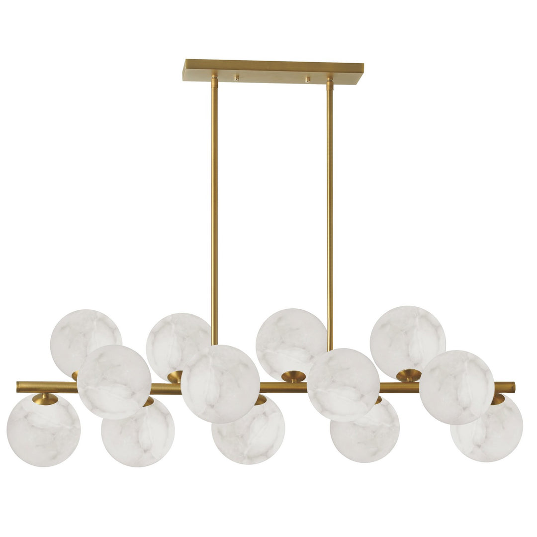 Giovanna 13 Light Pendant in Alabaster - available from The Lighting Shoppe, trusted by Canadian homeowners