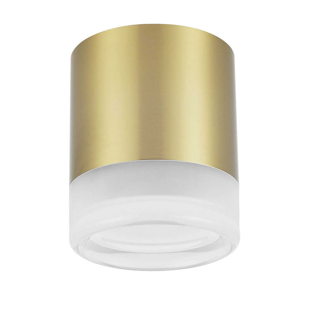 Lucia LED Flush Mount in White - available from The Lighting Shoppe, trusted by Canadian homeowners