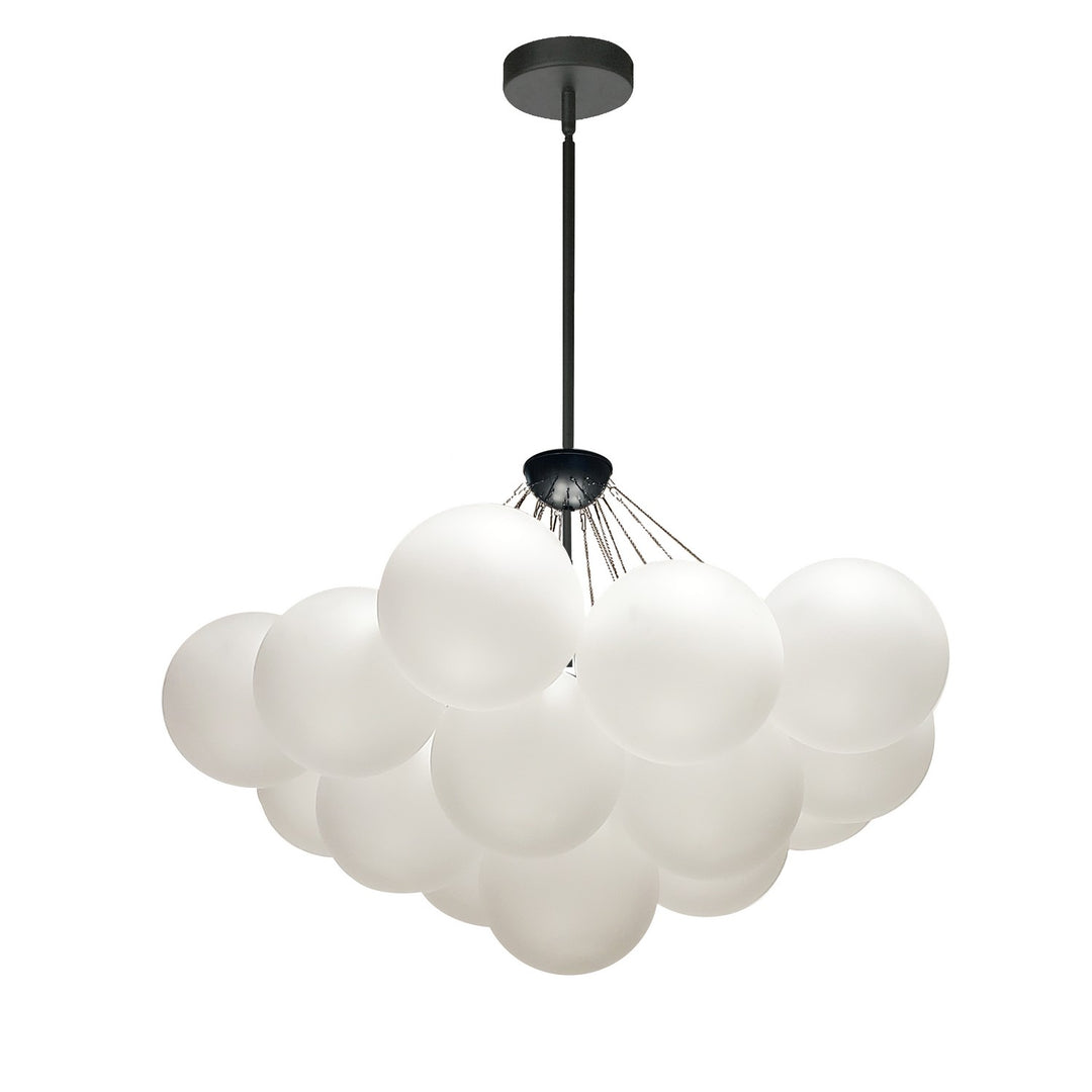 Miles Four Light Chandelier in White - available from The Lighting Shoppe, trusted by Canadian homeowners