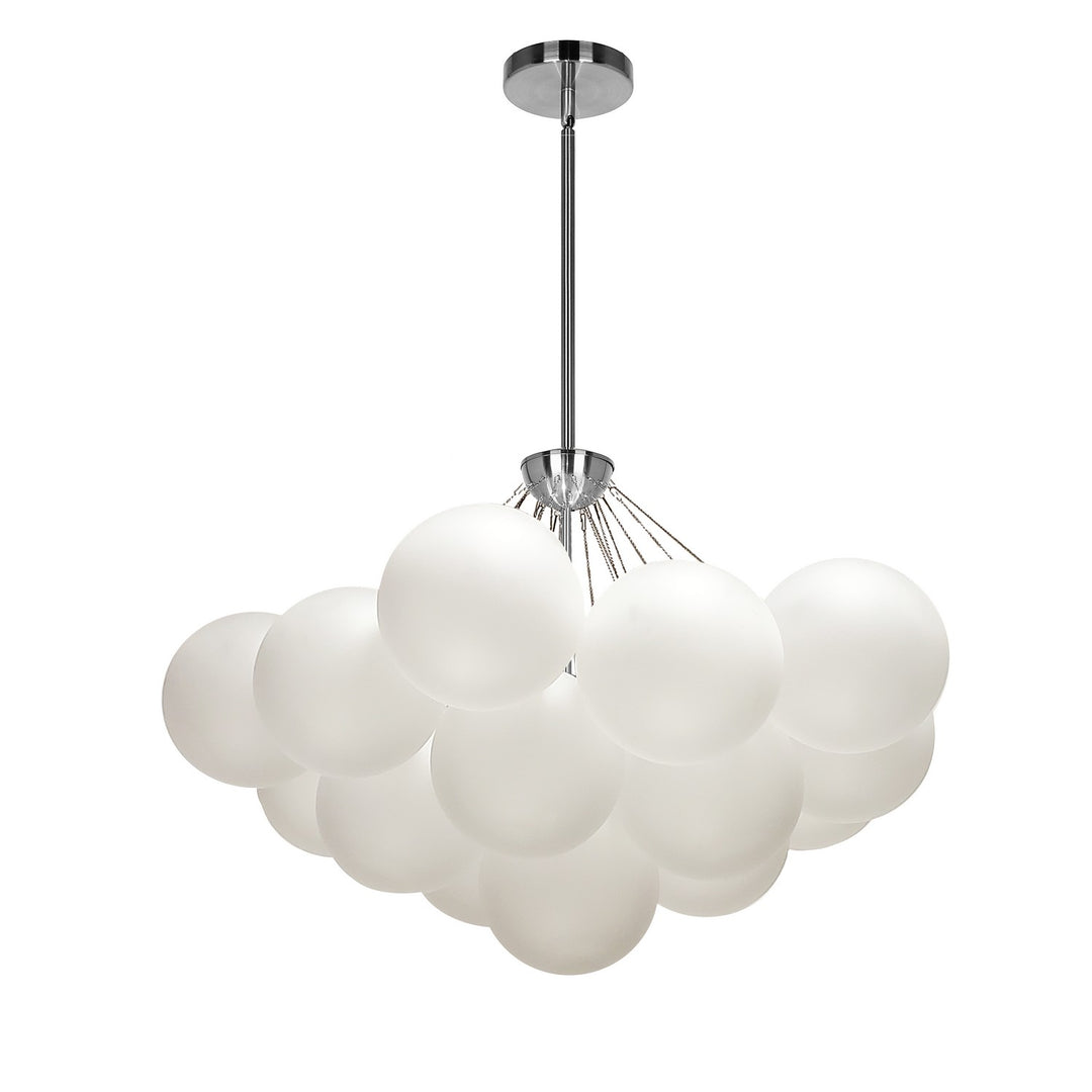 Miles Four Light Chandelier in White - available from The Lighting Shoppe, trusted by Canadian homeowners