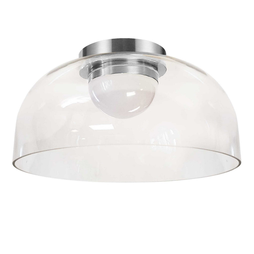 Nadine LED Flush Mount in Clear - available from The Lighting Shoppe, trusted by Canadian homeowners