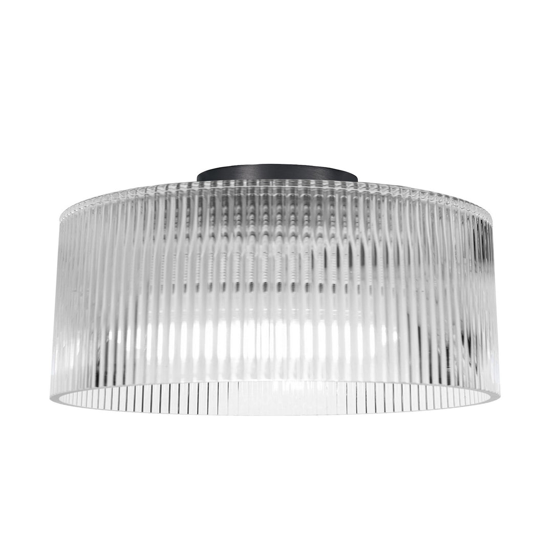 Nadine One Light Flush Mount in Clear - available from The Lighting Shoppe, trusted by Canadian homeowners