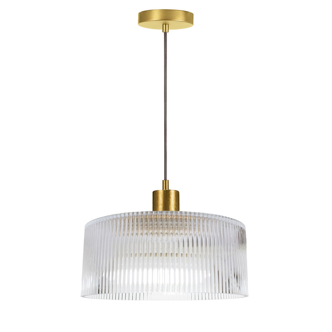 Nadine One Light Pendant in Clear - available from The Lighting Shoppe, trusted by Canadian homeowners